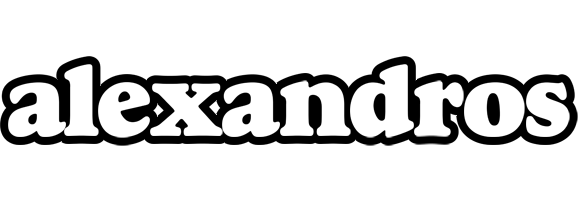 Alexandros panda logo