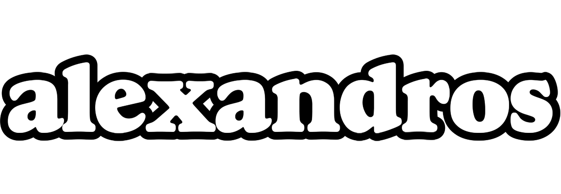 Alexandros panda logo