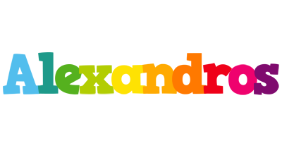 Alexandros rainbows logo