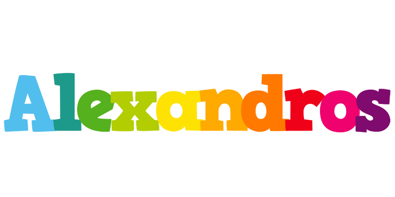 Alexandros rainbows logo