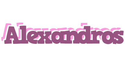 Alexandros relaxing logo