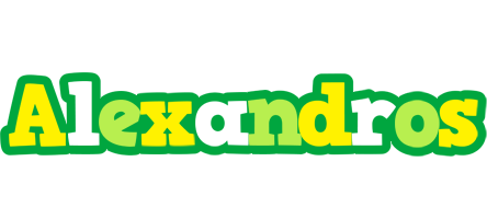 Alexandros soccer logo