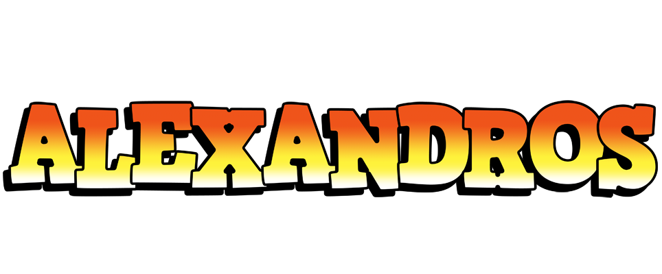 Alexandros sunset logo