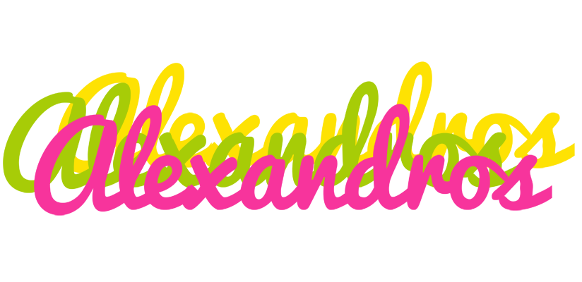 Alexandros sweets logo