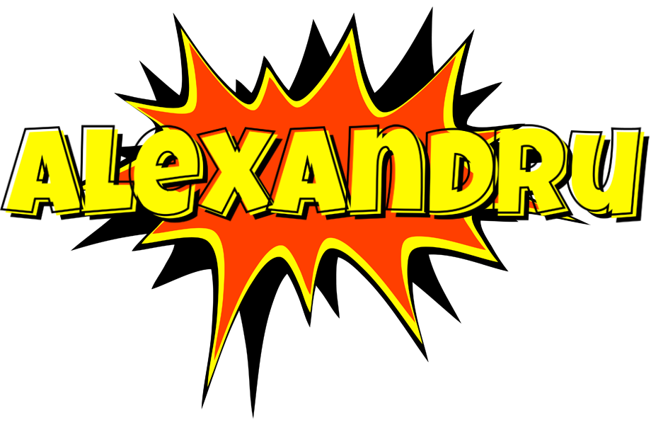 Alexandru bazinga logo