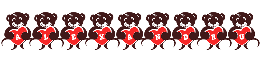 Alexandru bear logo