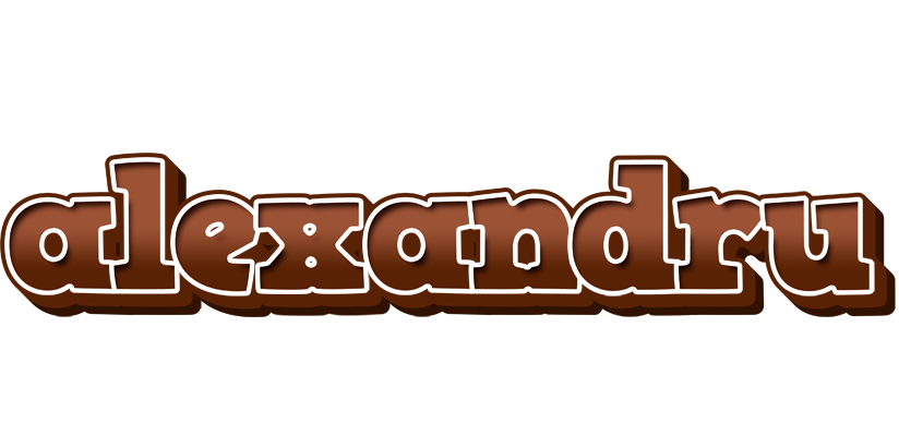 Alexandru brownie logo