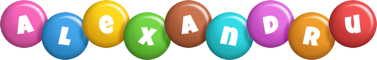 Alexandru candy logo