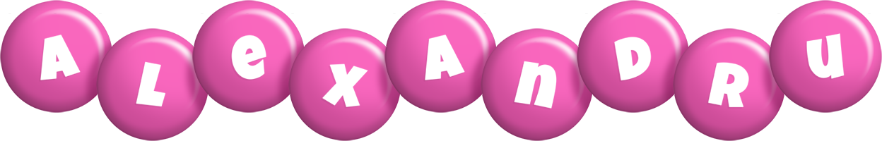 Alexandru candy-pink logo