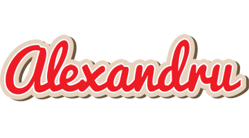 Alexandru chocolate logo