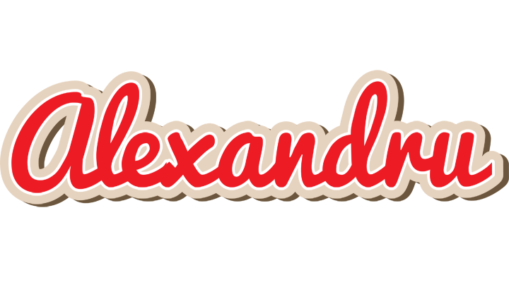 Alexandru chocolate logo