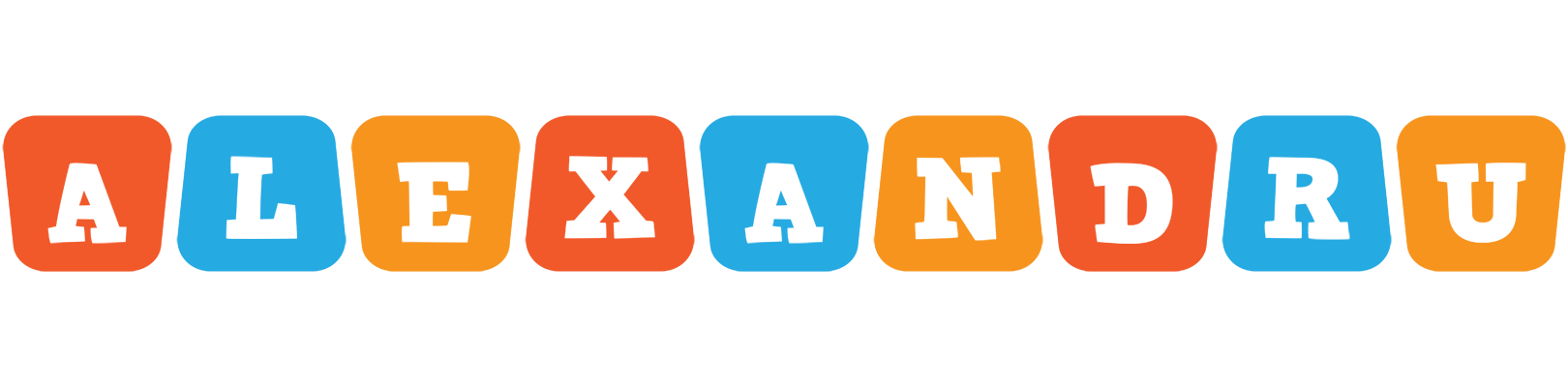 Alexandru comics logo