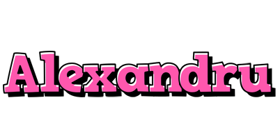 Alexandru girlish logo