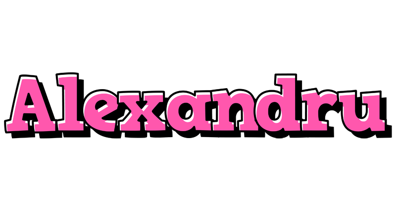 Alexandru girlish logo