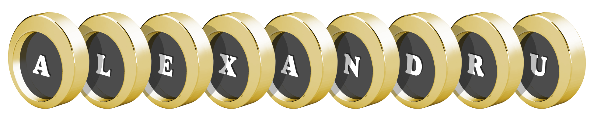 Alexandru gold logo