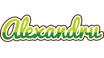 Alexandru golfing logo