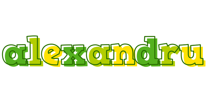 Alexandru juice logo