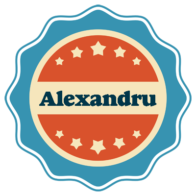 Alexandru labels logo