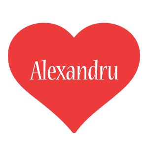 Alexandru love logo