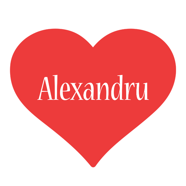 Alexandru love logo