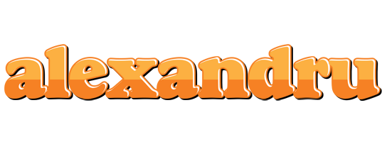 Alexandru orange logo