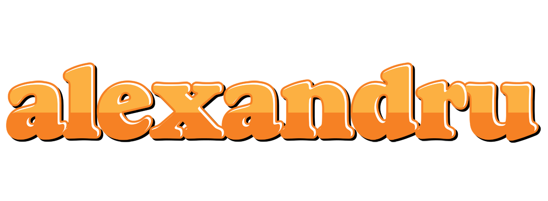 Alexandru orange logo