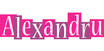 Alexandru whine logo