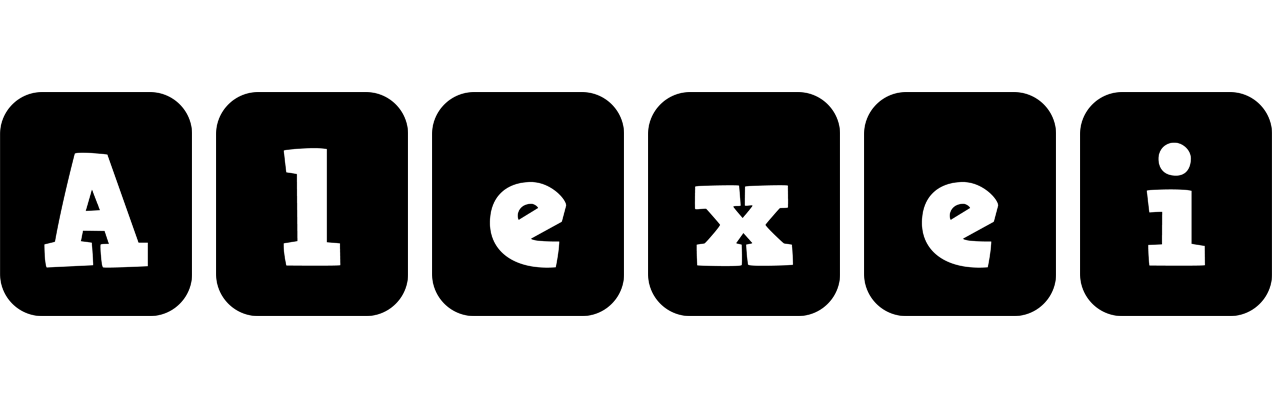 Alexei box logo