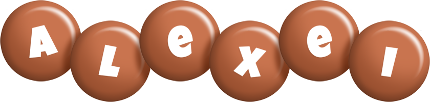 Alexei candy-brown logo