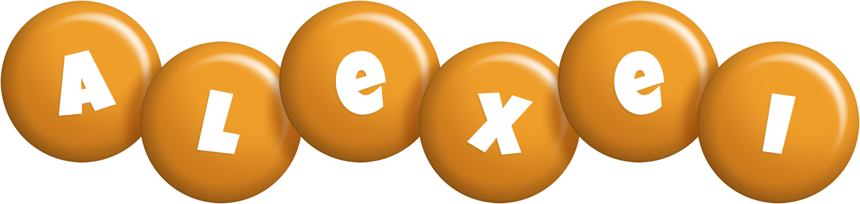 Alexei candy-orange logo