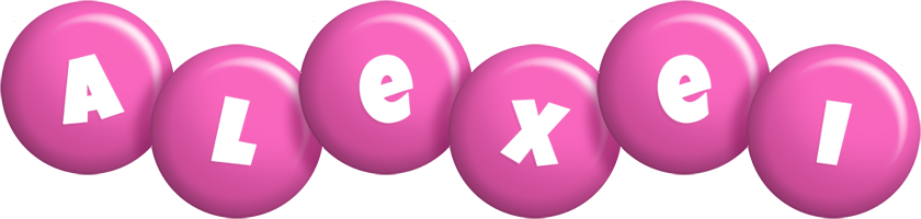 Alexei candy-pink logo