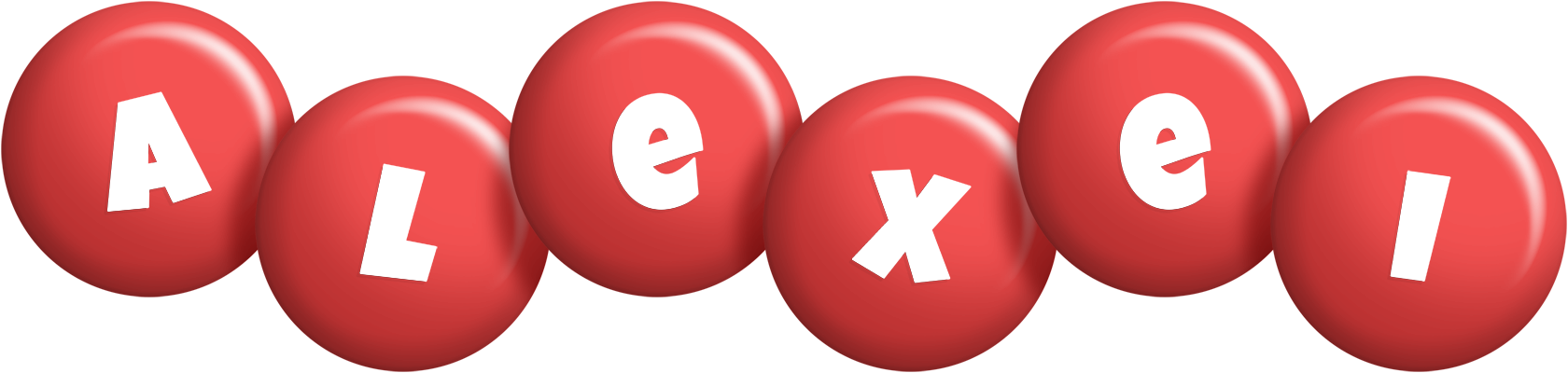 Alexei candy-red logo
