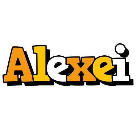 Alexei cartoon logo