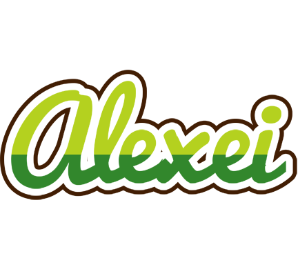Alexei golfing logo
