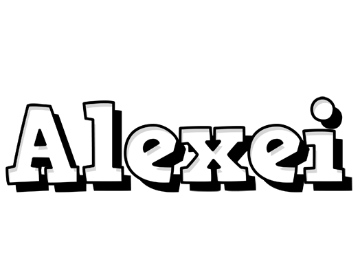 Alexei snowing logo