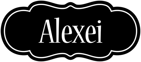 Alexei welcome logo