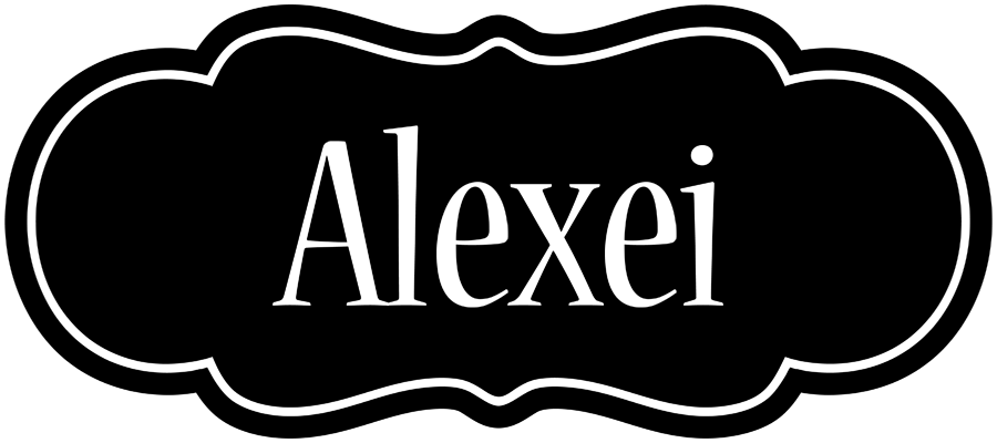 Alexei welcome logo
