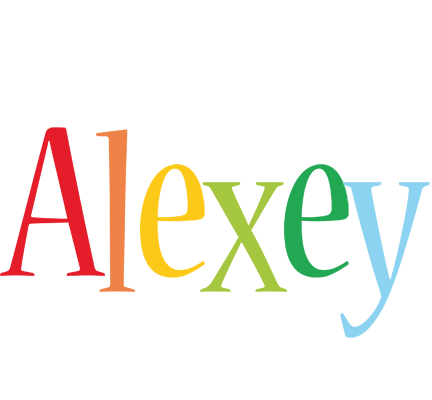 Alexey birthday logo
