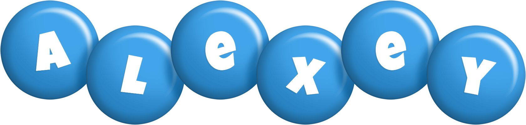 Alexey candy-blue logo