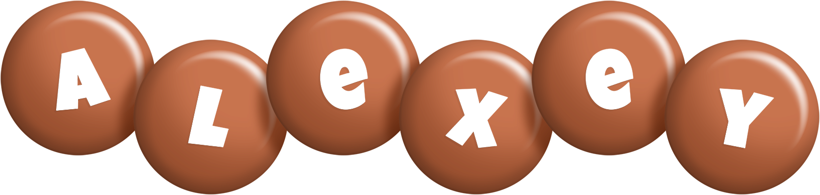 Alexey candy-brown logo