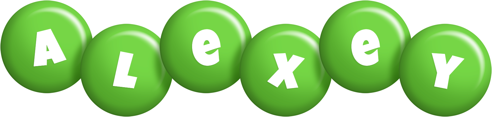 Alexey candy-green logo