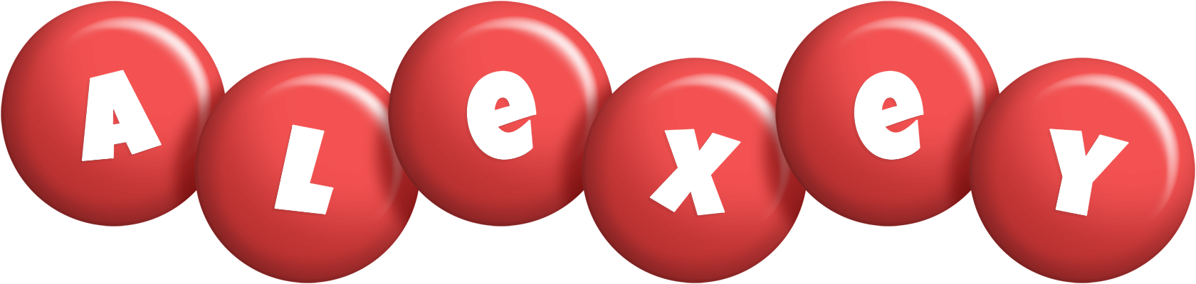 Alexey candy-red logo