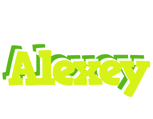Alexey citrus logo