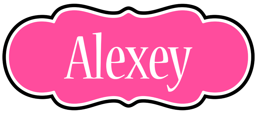 Alexey invitation logo