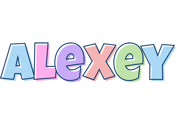 Alexey pastel logo
