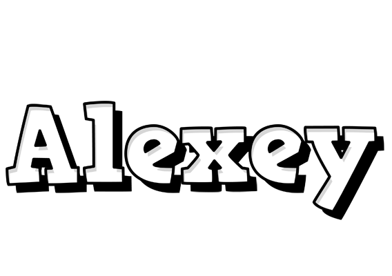 Alexey snowing logo