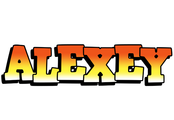 Alexey sunset logo