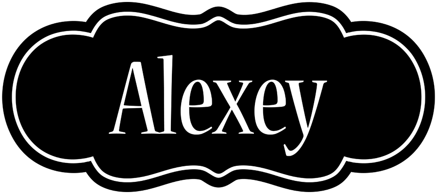 Alexey welcome logo