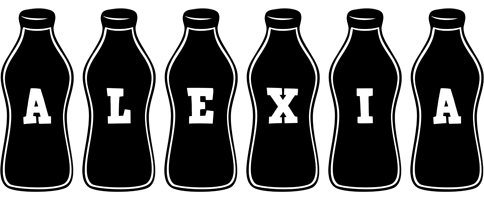 Alexia bottle logo