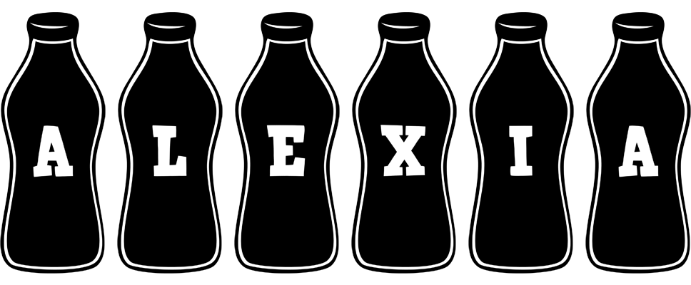Alexia bottle logo